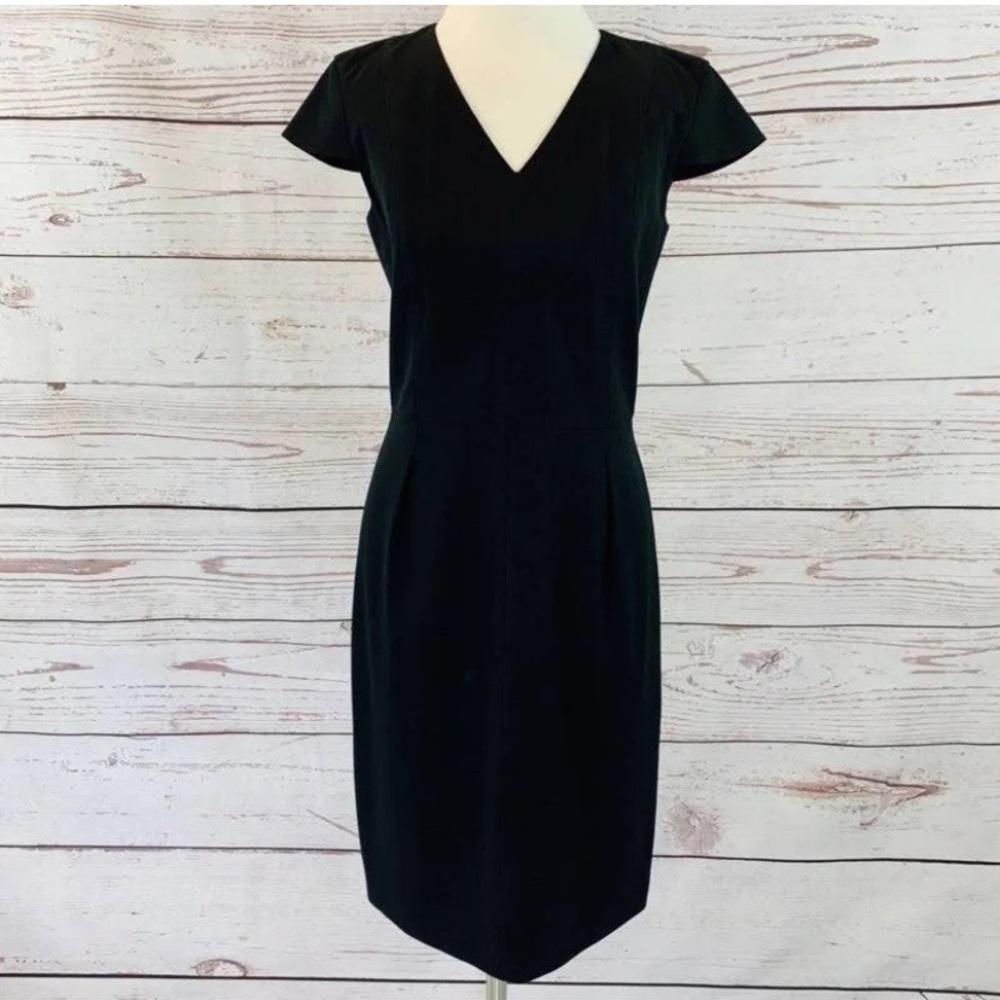 Brooks brothers black work dress